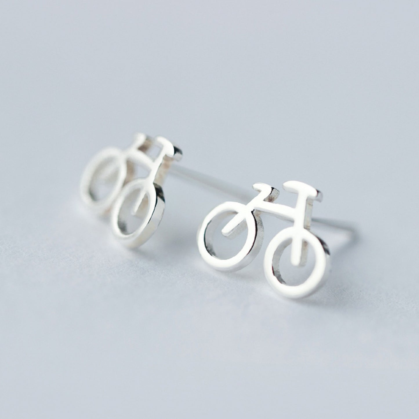 Bicycle Studs Earrings