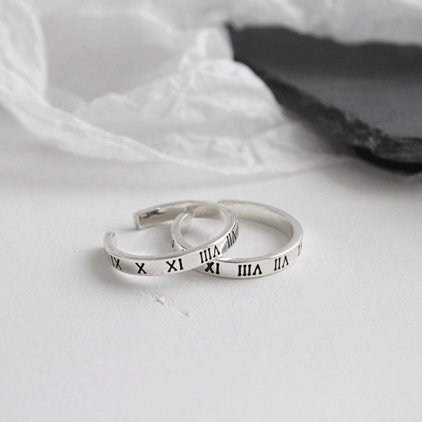 Roman Numerals Ring