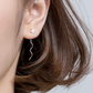 Flower Spiral Threader Earrings