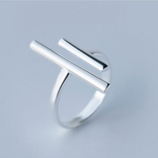 Double Bar Adjustable Ring