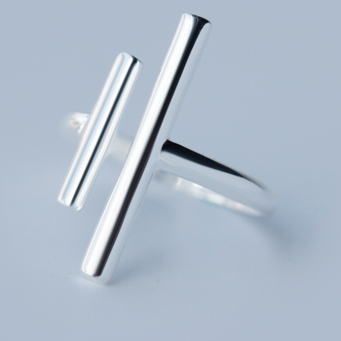 Double Bar Adjustable Ring