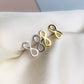 Infinity Symbol Stud Earrings