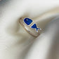 Blue Fish Adjustable Ring