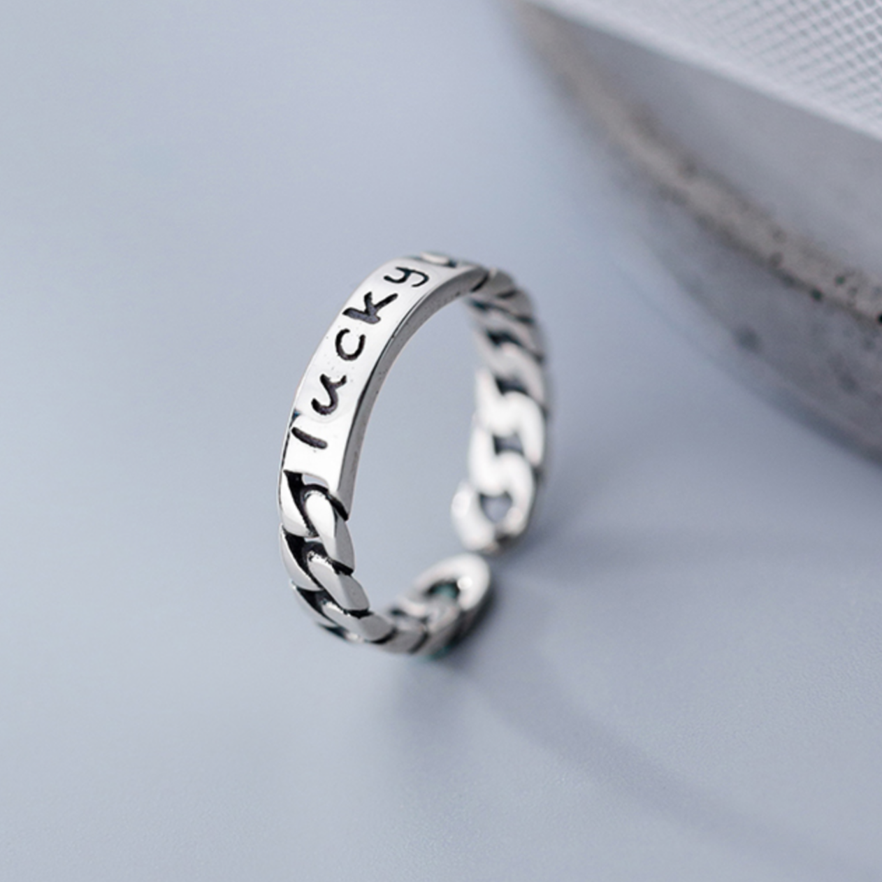 Lucky Chain Adjustable Ring