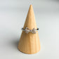 Crystal Bow Adjustable Ring