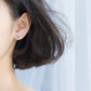 Blue Moon and Planet Stud Earrings
