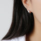 Small Chunky Hoop Earrings