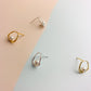 Pearl Detail Stud Earrings