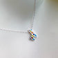 Silver Giraffe Chain Necklace