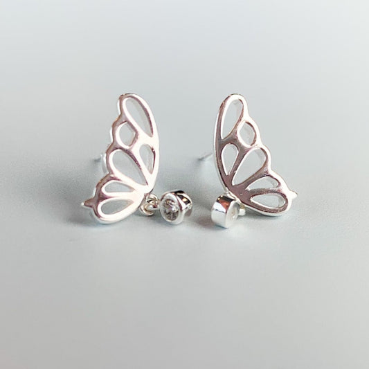 Butterfly Wings Stud Earrings