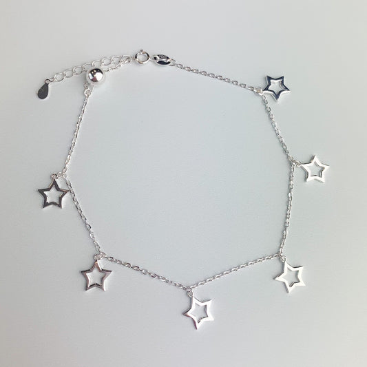 Star Charm Chain Anklet