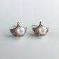 Clam Shell Pearl Earrings