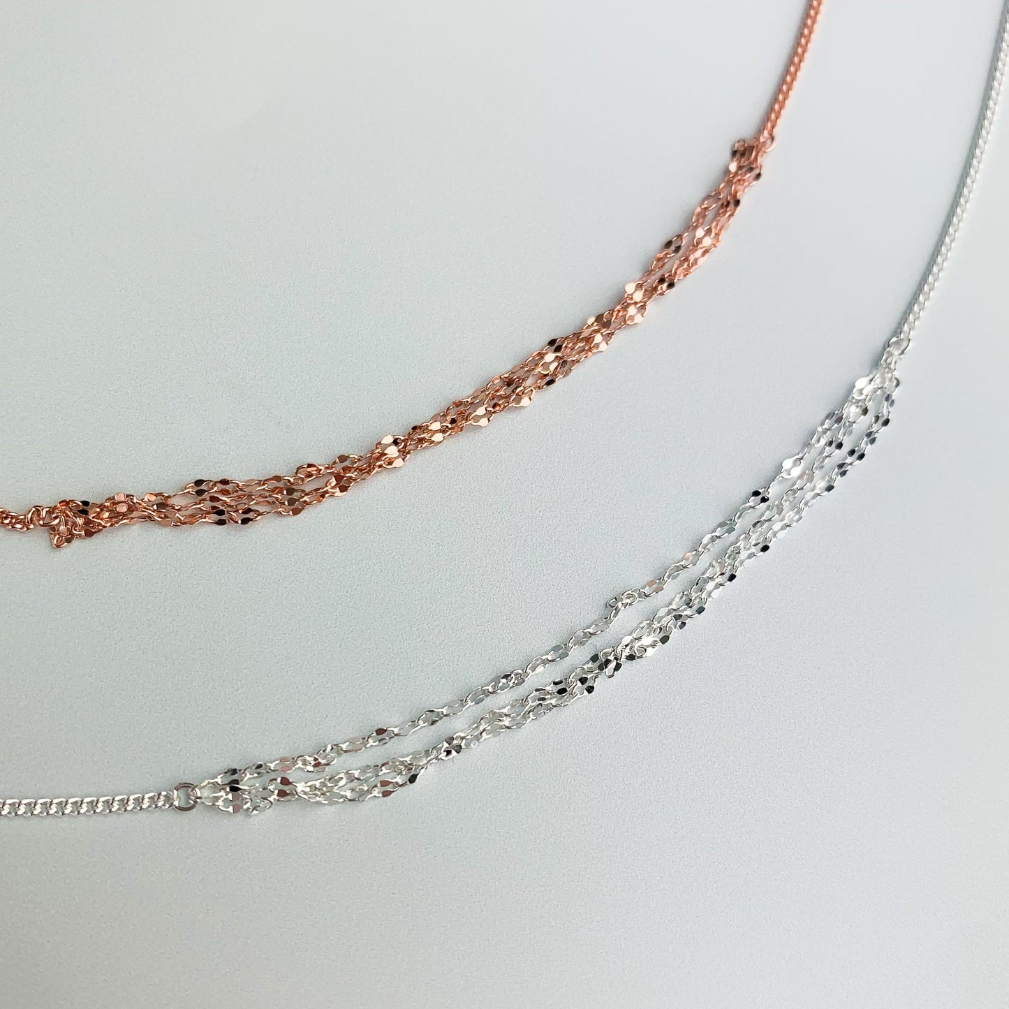 Sterling Silver Chain Anklet