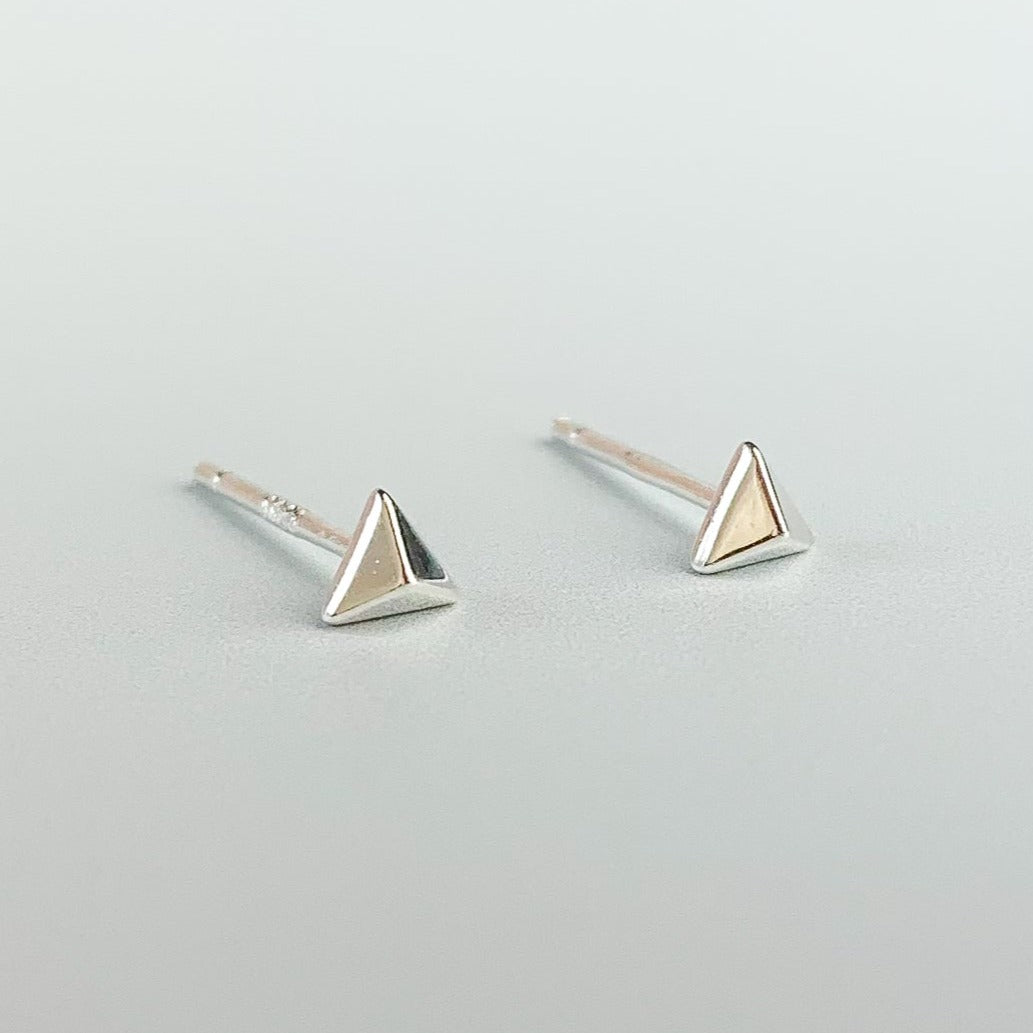 Tiny Spike Stud Earrings