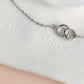 Interlocking Rings Chain Anklet