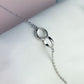Interlocking Rings Chain Anklet