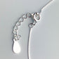 Cube Bead Charm Anklet
