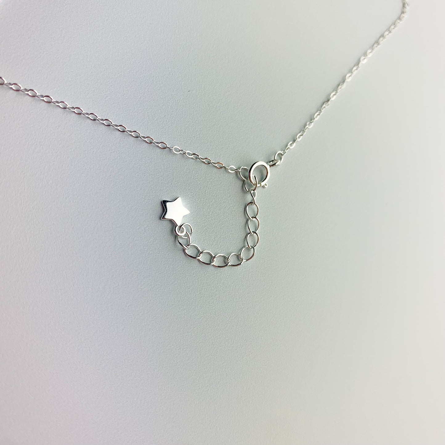 Moon and Star Threader Necklace