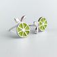 Lemon and Lime Stud Earrings