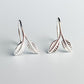 Small Leaf Drop Earrings