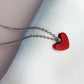 Red Heart Pendant Necklace