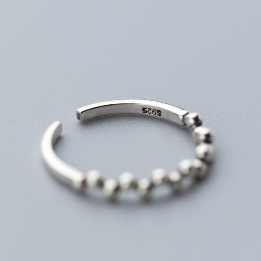 Bubble Design Adjustable Ring