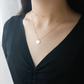 Double Chain Layered Necklace