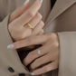 Knot Detail Adjustable Ring