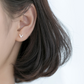 Sparkly Pointed Stud Earrings