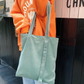 Velvet Turquoise Tote Bag