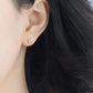 Planet and Star Stud Earrings