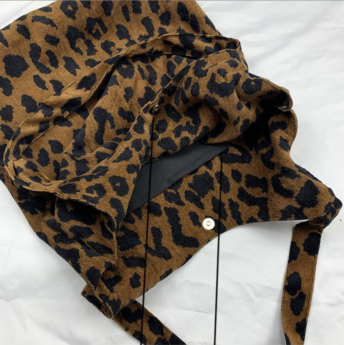 Leopard Print Two Style Tote Bags