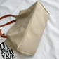 Wide Waterproof Nylon Shoulder Bag