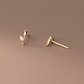 Crystal Rose Stud Earrings