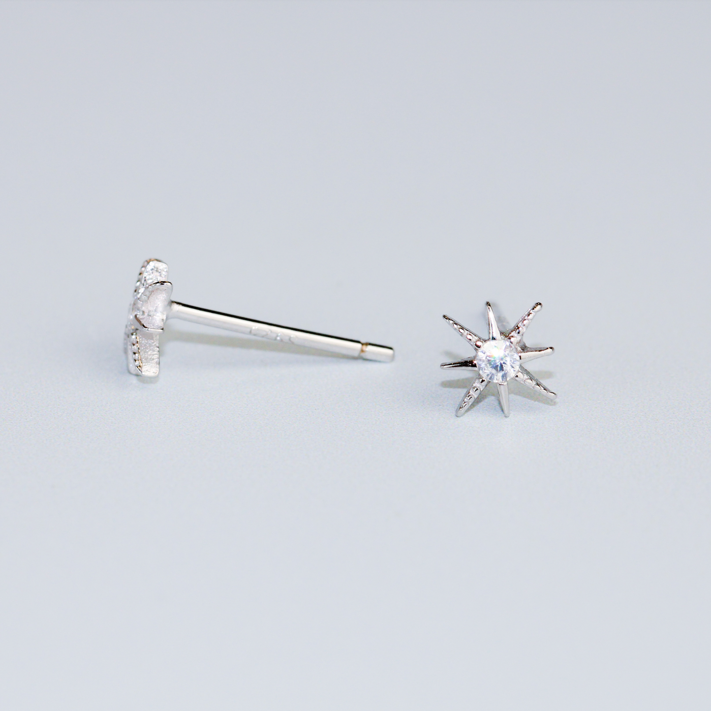 Crystal Star Stud Earrings