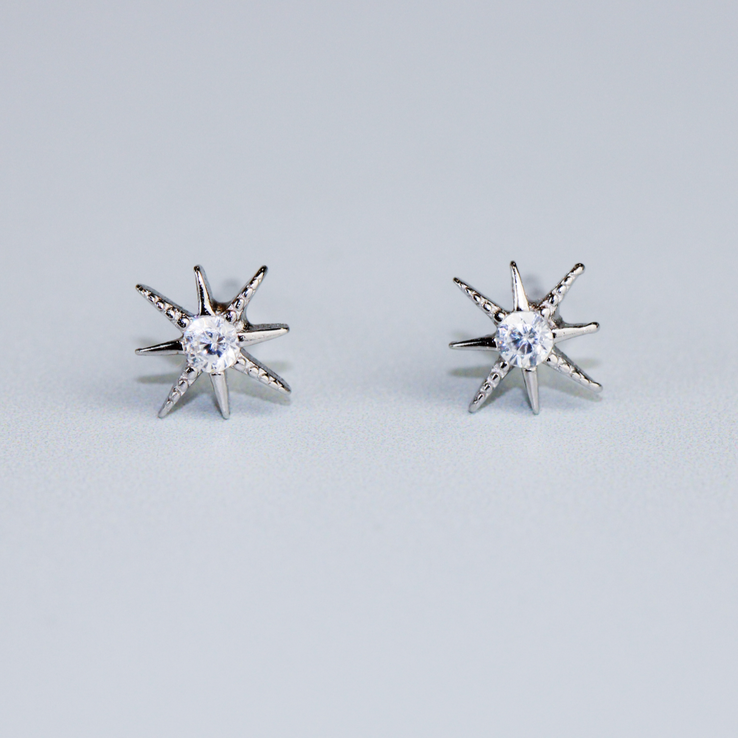 Crystal Star Stud Earrings