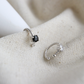 Sterling Silver Ear Cuff With Zirconia