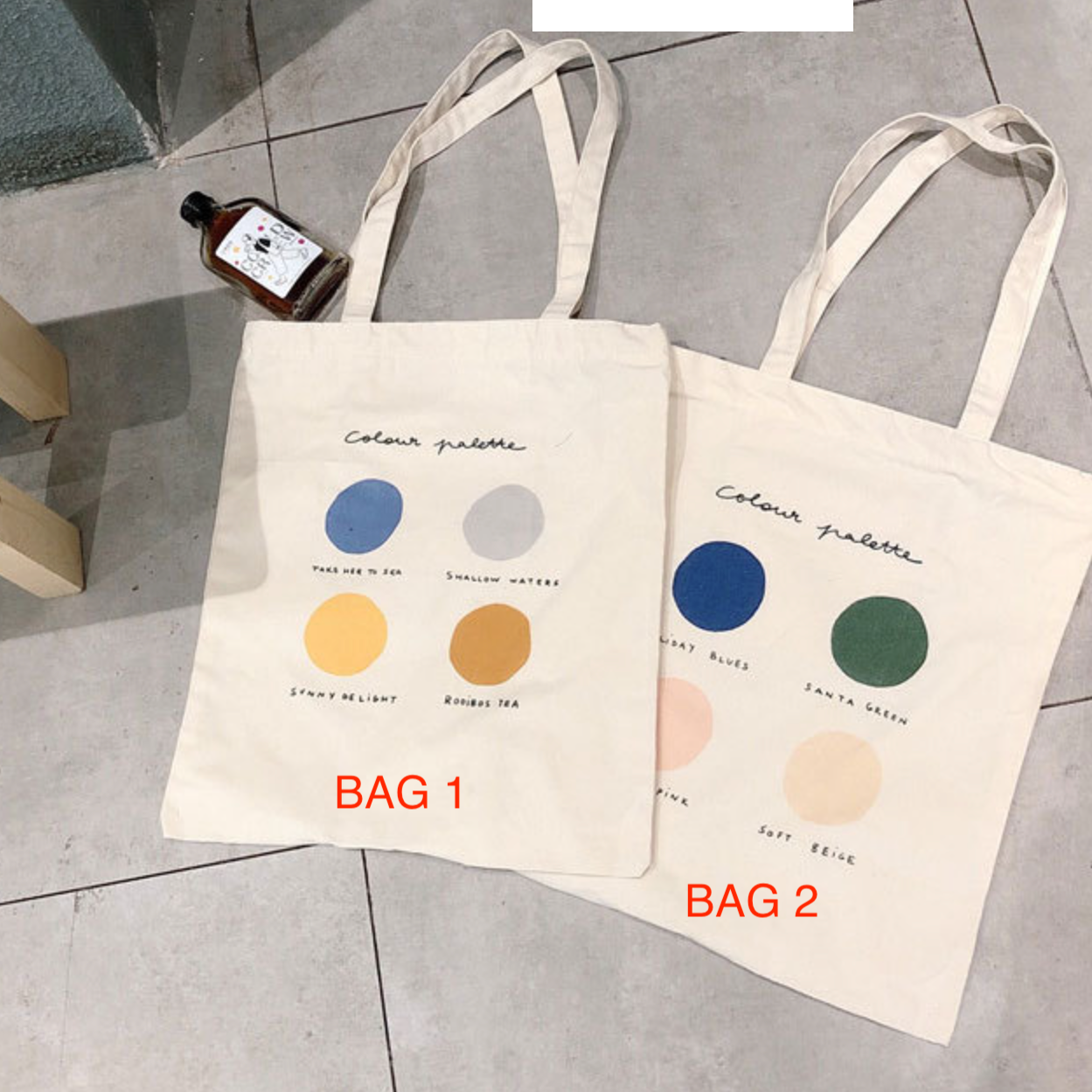 Colour Palette Tote Bag
